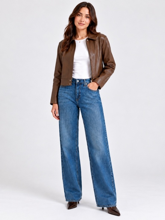 rag & bone Denim - ***NWT*** Rag & Bone, Lori mid-rise, wide leg, waist. Size 27, inseam 29”